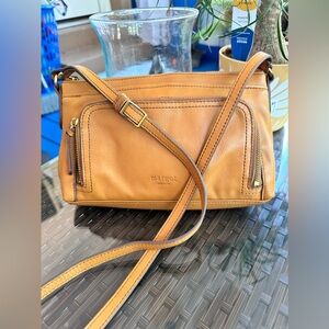 Margot Light Brown Leather Shoulder bag
